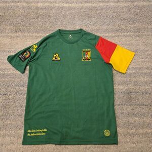 CAMEROON 2022 Home Football jersey Le Coq Sportif CAF Mens XL